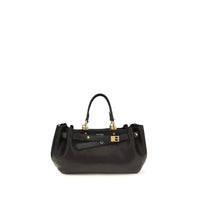 Balenciaga Black Calf Leather Bos Taurus Shoulder Bag