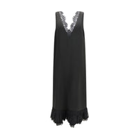Ganni Black Acetate Casual Dress