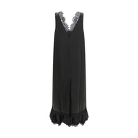 Ganni Black Acetate Casual Dress