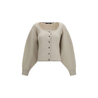 Jacquemus Beige Wool Oves Aries Cardigan