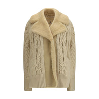 Ermanno Scervino Beige Wool Oves Aries Sweatshirt