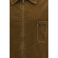 Golden Goose Brown Cotton Full-Length Jacket
