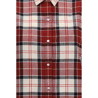 Barbour Red Cotton Pattern Shirt