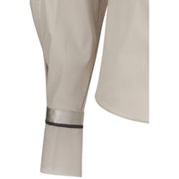 Brunello Cucinelli Beige Cotton Shirt