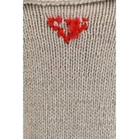 Prada Gray Wool Oves Aries Cardigan