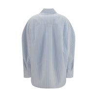 Jacquemus Blue Cotton Dress Shirt