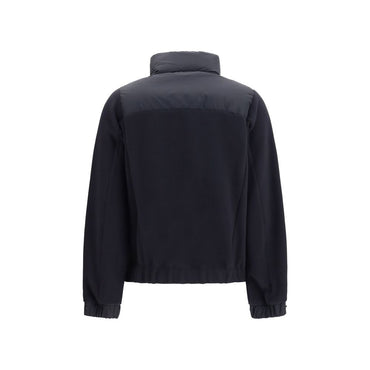 Moncler Grenoble Black Polyester Full-Length Jacket