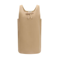 Miu Miu Beige Wool Oves Aries Casual Dress