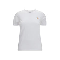 Maison Kitsuné White Cotton T-Shirt