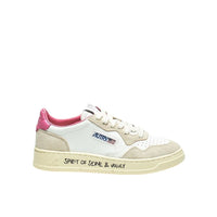 Autry White Leather Low Top Sneakers