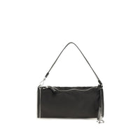 Prada Black Nylon Keychain