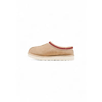 UGG Beige Leather Ankle Boots