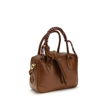 Golden Goose Brown Calf Leather Bos Taurus Handbag