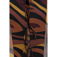 Emilio Pucci Multicolor Silk Pattern Shirt