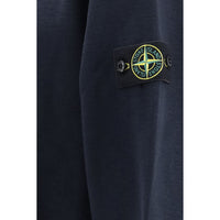 Stone Island Blue Cotton Polo Shirt