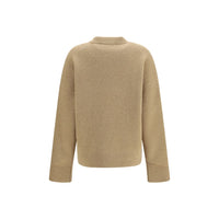 Ami Paris Beige Alpaca Vicugna Pacos Sweatshirt
