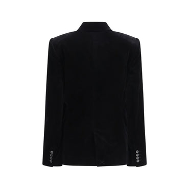 Khaite Black Cotton Jacket