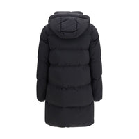Woolrich Black Polyamide Coat