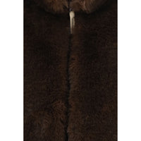 Woolrich Brown Polyester Sleeveless Jacket