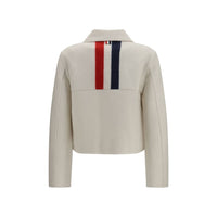 Thom Browne Beige Wool Oves Aries Jacket