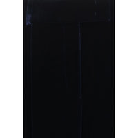Giorgio Armani Blue Viscose Casual Pants