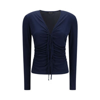 Giorgio Armani Blue Viscose Shirt