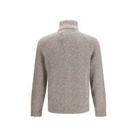 Brunello Cucinelli Gray Wool Oves Aries Cardigan