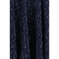 Sara Roka Blue Polyester Long Skirt