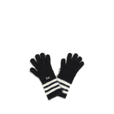 Y-3 Black Recycled Polyamide Gloves