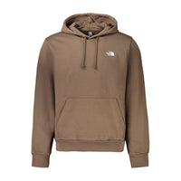The North Face Brown Cotton Men Sweatshirt