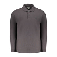 Timberland Nero Cotton Men's Polo