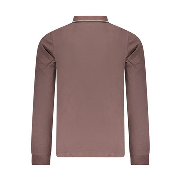 Norway 1963 Brown Cotton Mens Polo