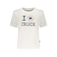 Converse White Cotton T-Shirt