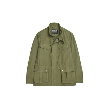 Barbour Green Cotton Full-Length Jacket