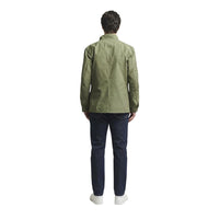 Barbour Green Cotton Full-Length Jacket
