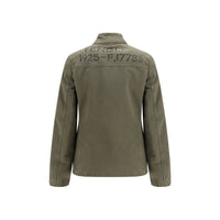 Fendi Bicolor Cotton Full-Length Jacket