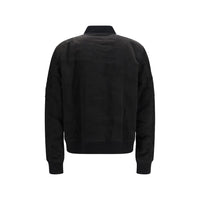 Fendi Black Polyamide Bomber