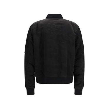 Fendi Black Polyamide Bomber