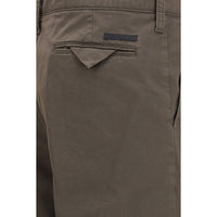 Prada Brown Cotton Cargo Pants