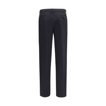Prada Blue Cotton Casual Pants