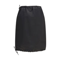 Fendi Black Cotton Mini Skirt