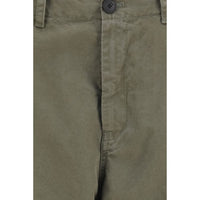 Fendi Bicolor Cotton Cargo Pants