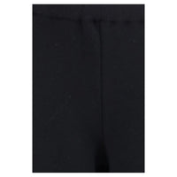 Fendi Black Cashmere Casual Pants