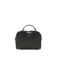 Fendi Black Calf Leather Bos Taurus Shoulder Bag