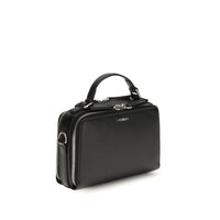 Fendi Black Calf Leather Bos Taurus Shoulder Bag