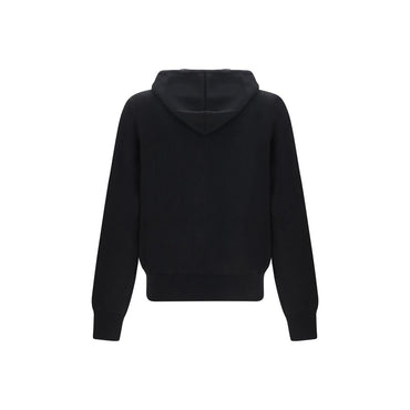 Fendi Black Cashmere Hoodie