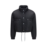 Prada Black Goose Down Full-Length Jacket