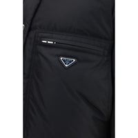 Prada Black Goose Down Full-Length Jacket
