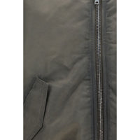 Rick Owens Gray Nylon Bomber