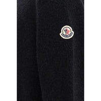 Moncler Black Wool Oves Aries Hoodie